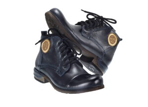 Męskie zimowe ocieplane botki [MODEL: 826-91 Blue arcadia]