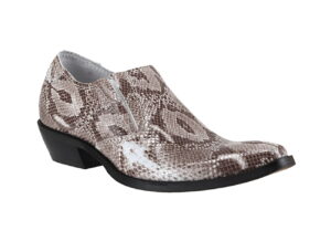 Kowbojki męskie skórzane wsuwane niskie [MODEL: 812-48 Lucertola]