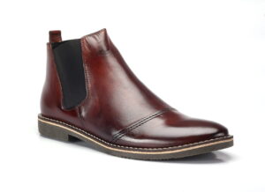 Sztyblety skórzane męskie wsuwane [MODEL: 995-17 Brown/caldo]